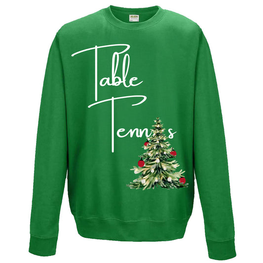 Table Tennis Festive Jumper