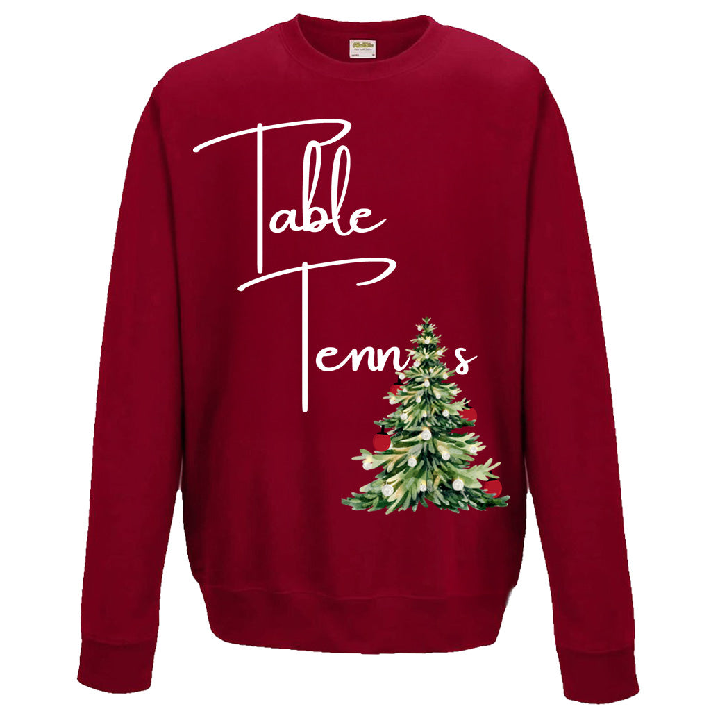 Table Tennis Festive Jumper