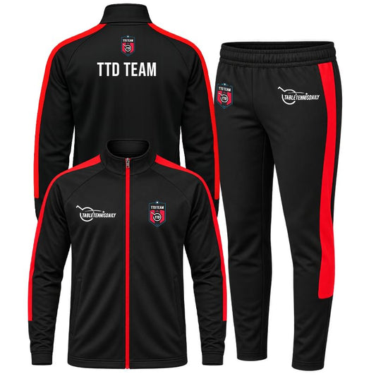 TTD Team Tracksuit – Red/Black Edition